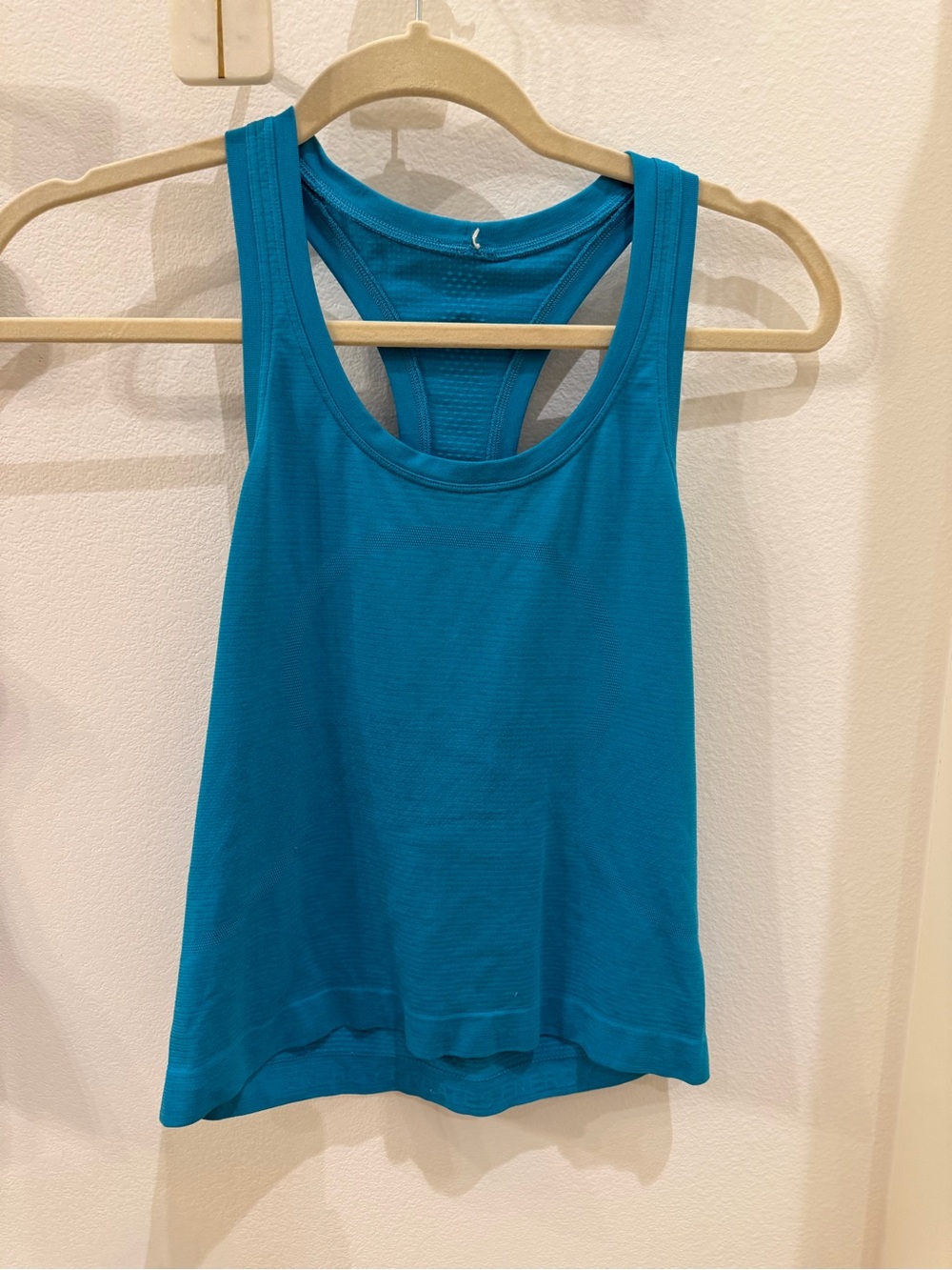 lululemon athletica Swiftly Teal Blue Racerback Tank